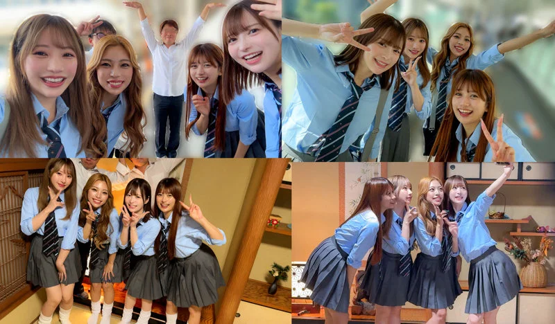 りお＆ひなた＆かりん＆ゆい 無料サンプル画像(4) 【フルエロ動画】